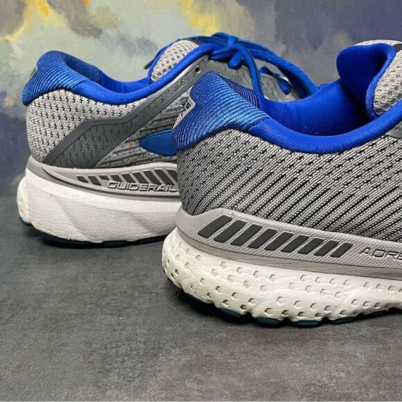 Brooks Adrenaline GTS 20 Men's Gray Running Shoes Size 10.5D - Picture 11 of 16